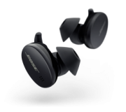 Sport Earbuds, Triple Black