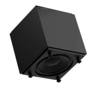 RoomSub 10, satin black